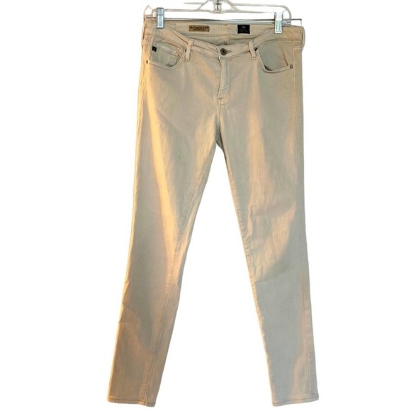 AG Adriano Goldschmied 31R The Legging Ankle Super Skinny Tan Denim Jeans 31R
C - Picture 1 of 10